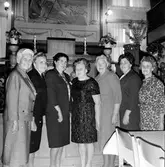 Arbrå,
Baptistdamer på träff,
25 Oktober 1967