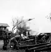 Vallsta,
Branden i Per-Erses,
Oktober 1971