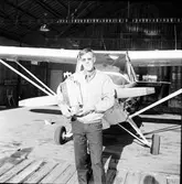 Arbrå,
Gillis Unger,
Nordisk mästare i motorflyg,
Augusti 1971