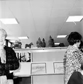 Arbrå,
Malmbergs utställningen,
April 1971