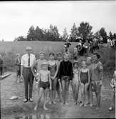 Utomherten,
Simskoleavslutning,
27 Juli 1966