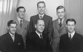 Övre raden från vänster Sven Nordin, nedre raden från vänster Gustav Nordin och längst till höger Åke Nordin. (De är bröder)
