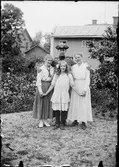 Sara, Josef, Tyra och Ruth, Östhammar, Uppland