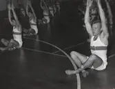 Gymnastikuppvisning.