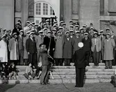 Sångkör/Rådhustrappan.