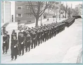 Militärer på marsch