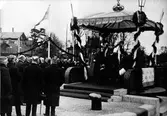 Trollhättan. Invigning Trollhättekanal 1916.