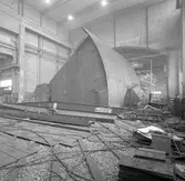 Den 8 juni 1961. Gävle Varv. Dammlucka.





