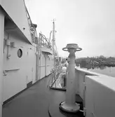 Den 27 november 1959. Gävle Varv. Båt från Ryssland.




