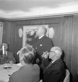 Den 27 januari 1954. Gävle Varv. Båten M/S Lombardia

