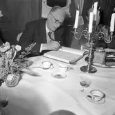 Den 27 januari 1954. Gävle Varv. Båten M/S Lombardia

