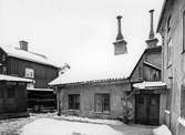 Gårdsinterriör från kvarteret Dalkarlen i Norrköping - 1955