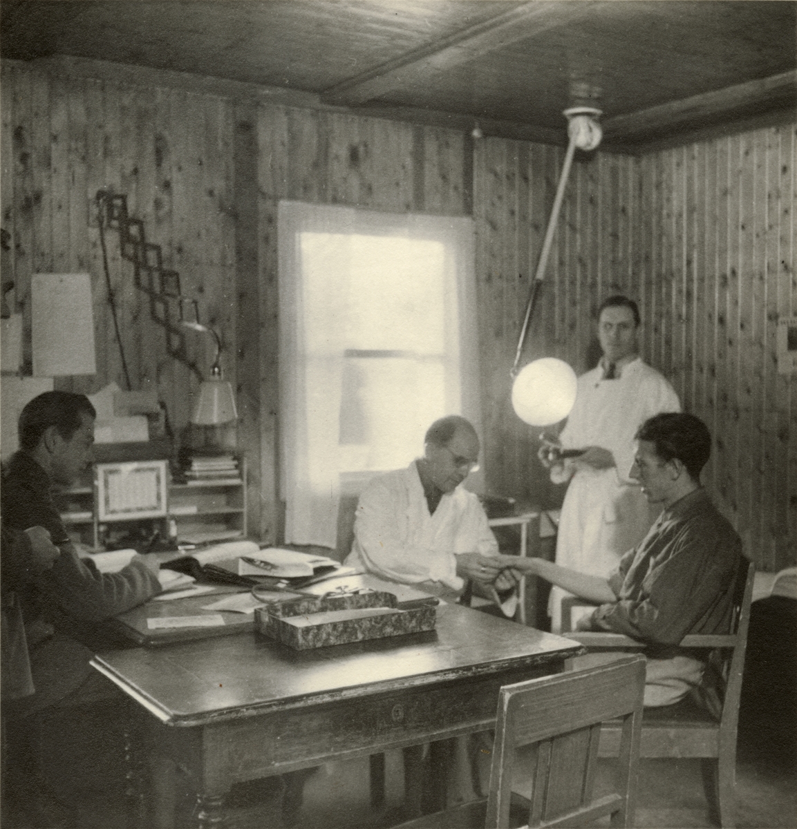 Lennart af Petersens, Sick search, Svea artillery regiment A 1, spring 1947.