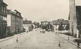 Vy över Sankt Larstorget, Linköping.