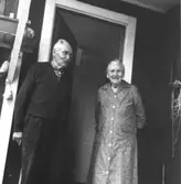 Sergeant Albin Sten med fru.