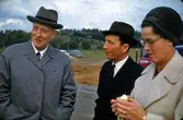 27/9 1961. Essos Direktör Herbert Henriksson och chefen för Koppartrans.