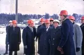 1963. Vatteninspektion vid reningsanläggning.