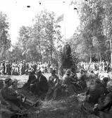 Bondeförbundet Årsstämma, Åby Gård. Bondeförbundets ordförande Axel Pehrsson-Bramstorp. Juni 1939


