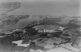 Flygfoto över Jönköping, år 1935. Nr. C. 1739