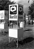 Hantverksutställningen 1947 i Kalmar. Monter för Karlit extra hård fiberplata
