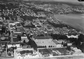 Flygfoto över jönköping. Nr. C 1852