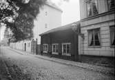 Bebyggelse i kvarteret Kornhuset, Gropgränd 5 och 7, Uppsala 1903