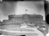 Universitetshuset invigs, Uppsala 1887