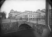Dombron och Gamla torget, Uppsala 1905 - 1914