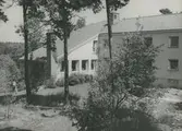 Exteriör från Ungkarlshotellet på Mariagatan, byggt 1943.