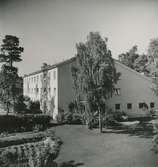 Exteriör från Ungkarlshotellet på Mariagatan, byggt 1943.