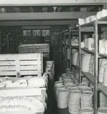 Interiör. Lastutrymme för lagring och packning av gods tillhörande Hushållsporslinsfabriken.