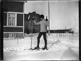 Einar Torgny på skidor