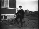 Einar Torgny med velocipeden
