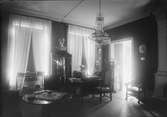 Professor Ragnar Fribergs hem, herrummet, Östra Ågatan 27, Uppsala, sannolikt 1919