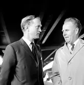 Generaldirektör, gd, Lars Peterson möter den tjeckiske generaldirektören på Centralstationen, Cst