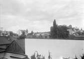 Utsikt från taket, Sprithandelsbolaget, Dragarbrunnsgatan 43, Uppsala 1909