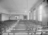 Uppsala arbetarinstituts föreläsningssal i Fyrishall, Uppsala troligen 1909