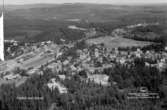 Flygfoto över Gnosjö i Jönköpings län. Nr G 1980