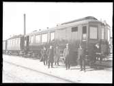 Diesel-elektrisk vagn för SJ.
Tillverknings år: 1912.