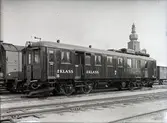 Diesel-elektrisk vagn för TJ.
Tillverknings år: 1925.