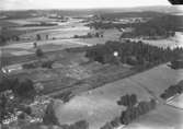 Flygfoto över M. P. Anderséns Plantskola på Dunkehalla i Jönköping år 1939. Nr. G. 3157