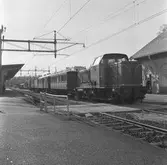 NBJ T23 med person-tåg.
NBsJ (NBJ) , Nora Bergslags Järnväg