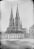 Gustavianum och Uppsala domkyrka, Uppsala före 1893