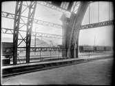 Nedmontering av gamla banhallen vid Malmö centralstation, 1922.