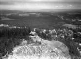 Flygfoto över Taberg  i Jönköpings kommun. Nr H 1930.