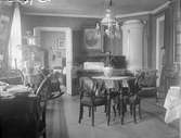 Salongen i Emma och Henri Ostis hem, Bredgränd 11, Uppsala efter 1895