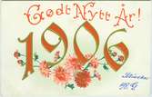 Nyårshälsning 1906 