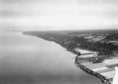 Flygfoto över Boeryd vid Gränna i Jönköpings kommun. Nr H 2602