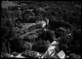 Flygfoto över Surahammars herrgård