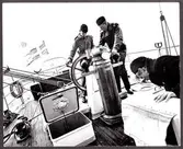 Sjömansarbeten ombord på Falken